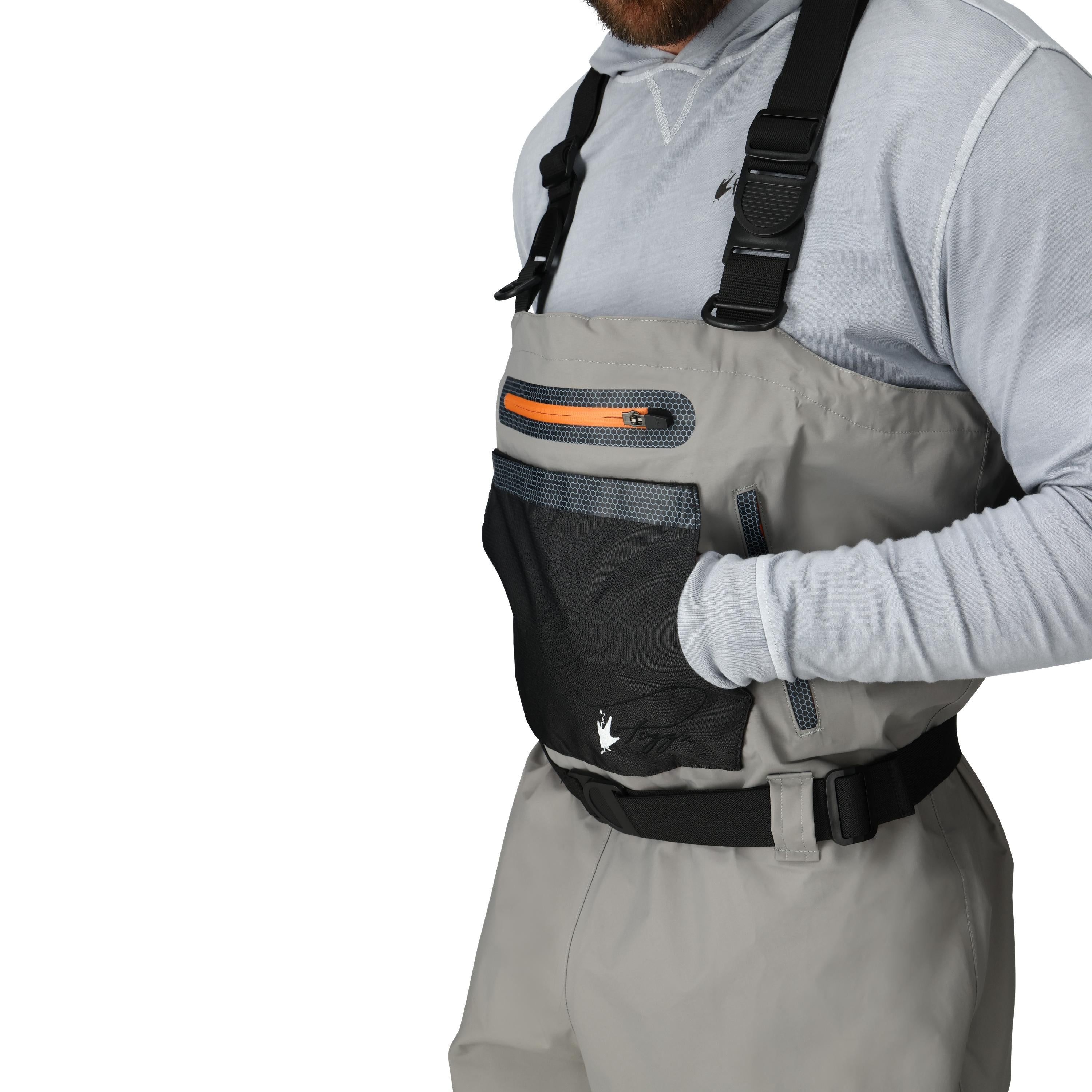 Frogg Toggs® Men's Sierran Reinforced Nylon Breathable Stockingfoot Wader 6 Frogg Toggs® Men's Sierran Reinforced Nylon Breathable Stockingfoot Wader