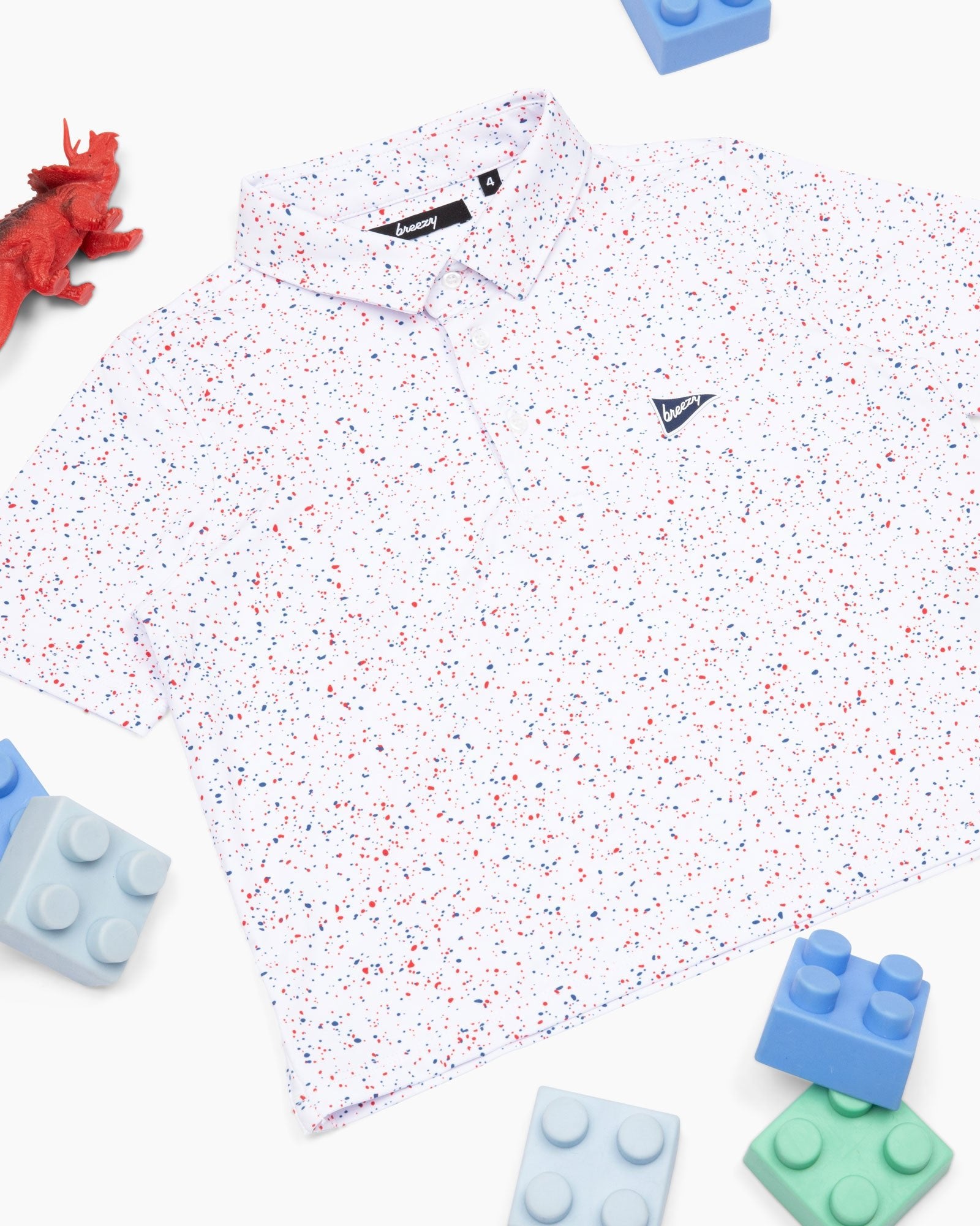 The Kids USA Splatter Polo