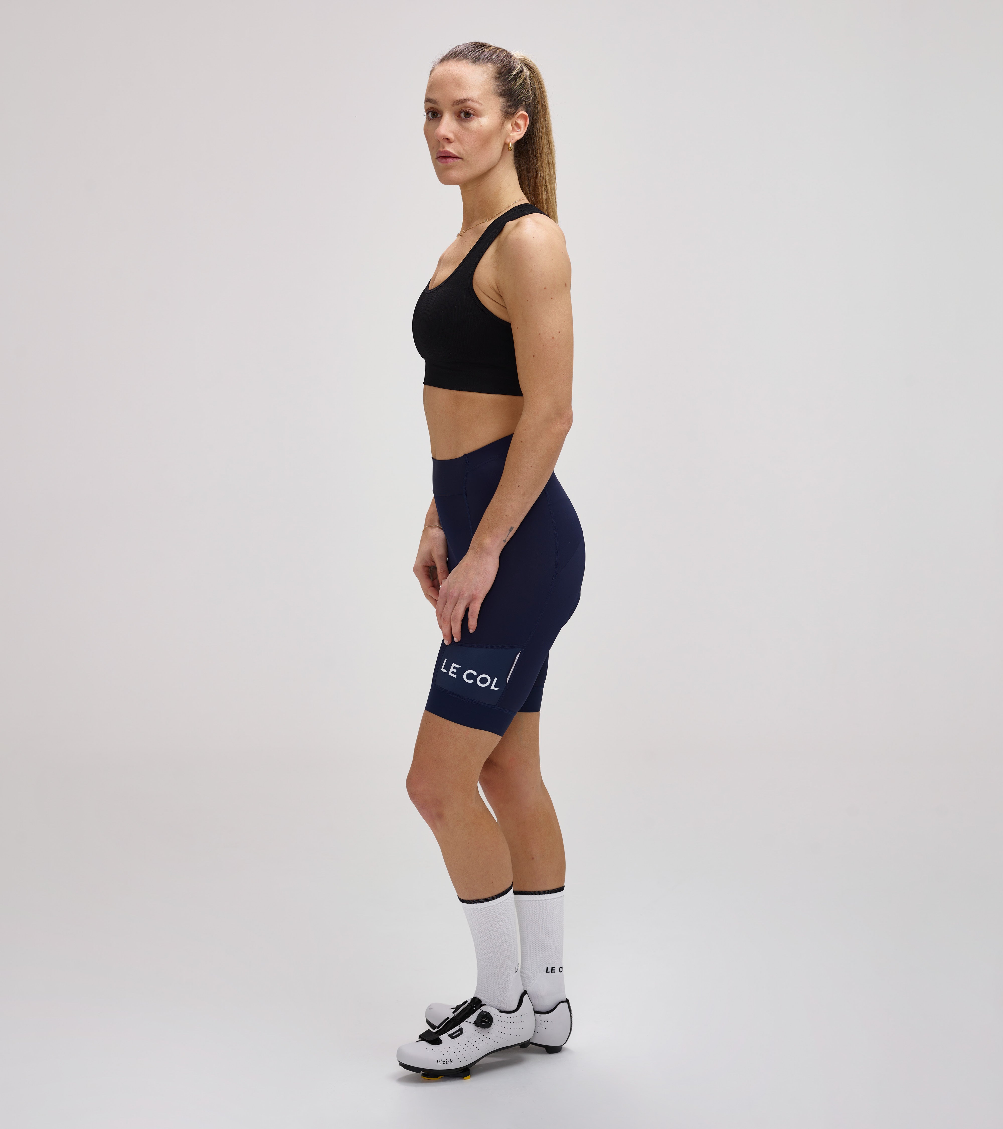 Womens Sport Waist Shorts-Short Length 3 Womens Sport Waist Shorts-Short Length