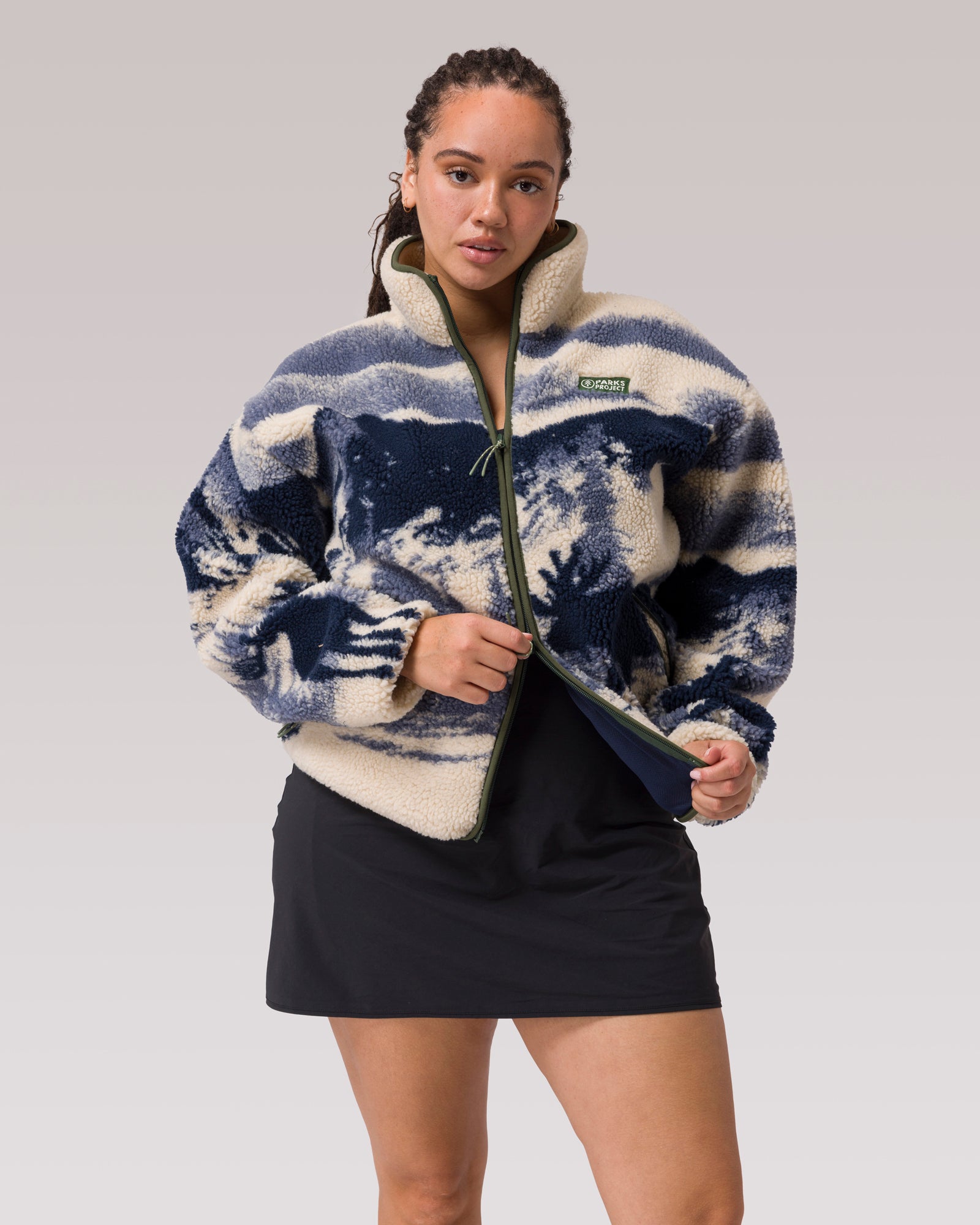 Acadia Moose Full Zip High Pile Fleece 3 Acadia Moose Full Zip High Pile Fleece