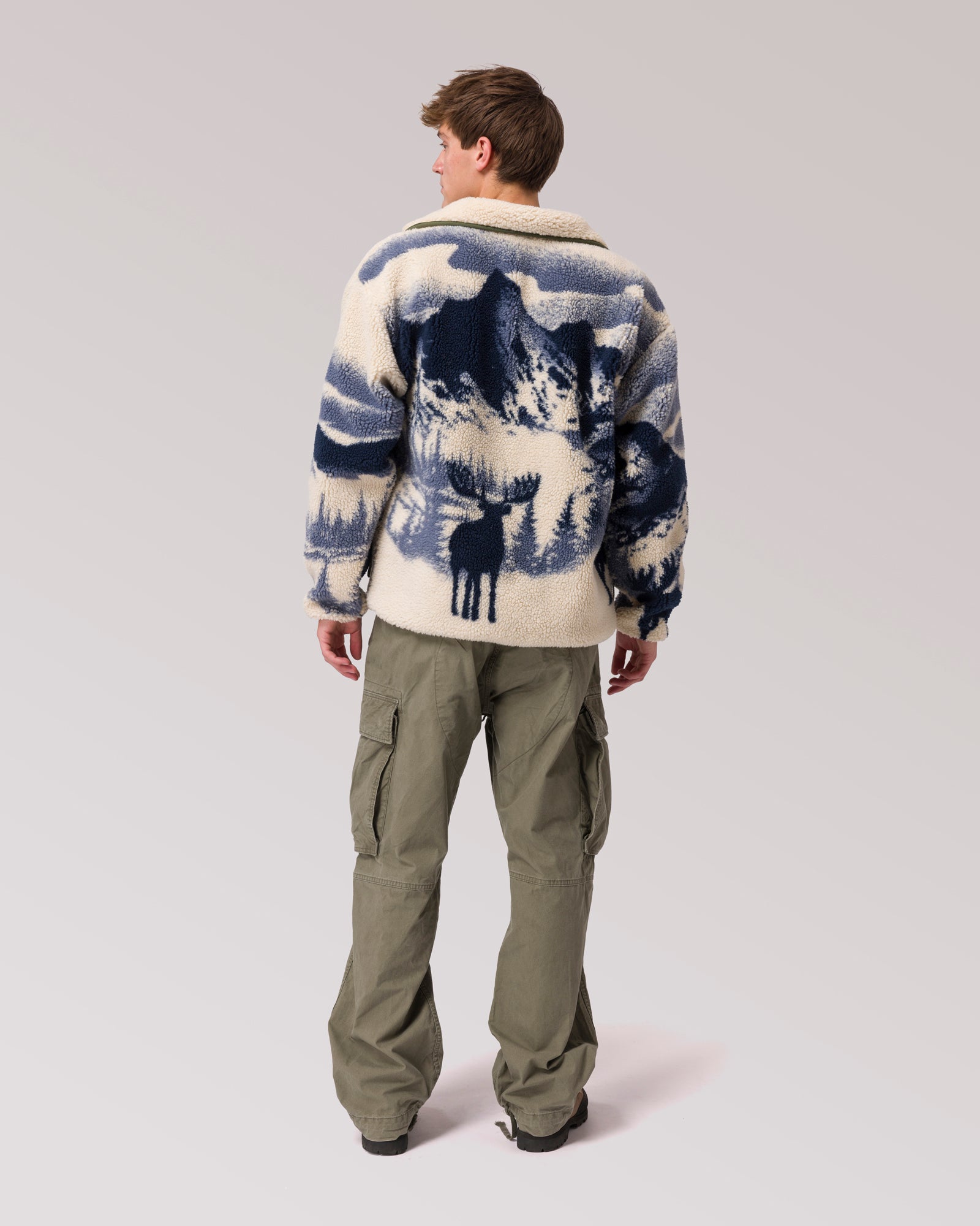 Acadia Moose Full Zip High Pile Fleece 6 Acadia Moose Full Zip High Pile Fleece