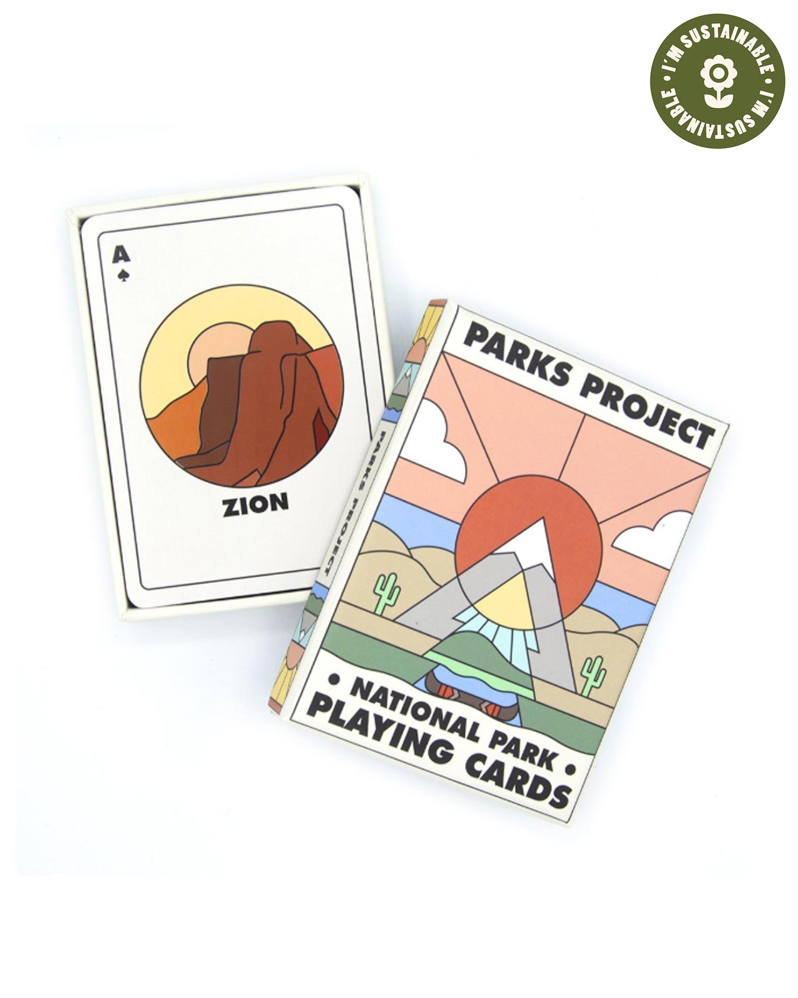 Minimalist National Park Playing Cards 6 Minimalist National Park Playing Cards