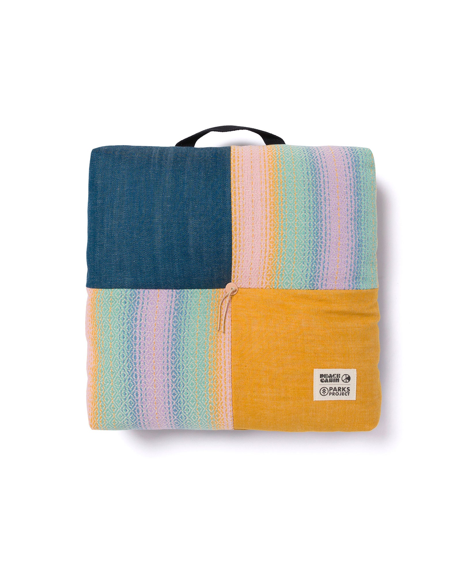 Peace Cabin x Parks Project Wander At Sunrise Camp Cushion