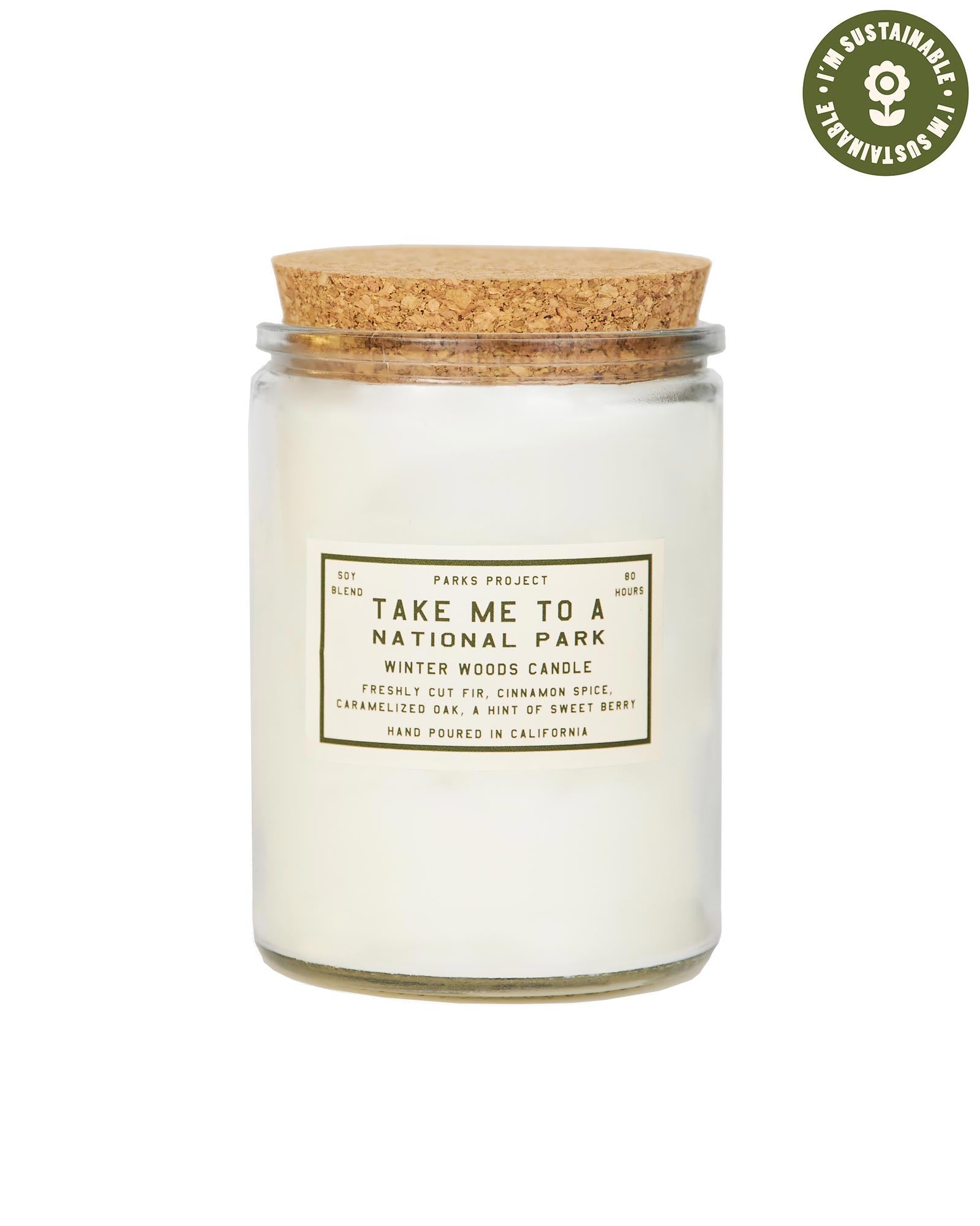 Take Me to the Parks Winter Woods Candle