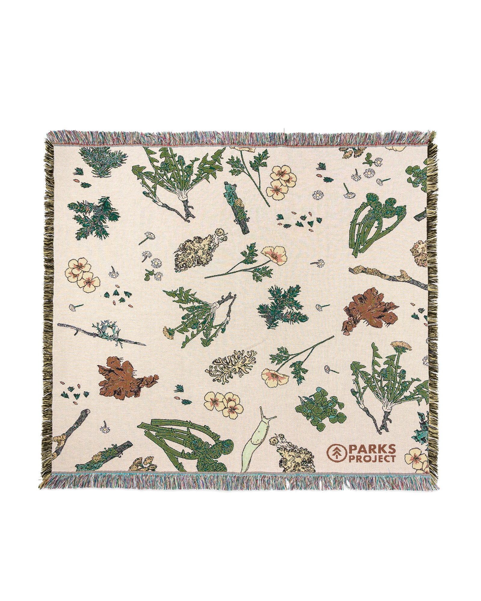 Forest Forager Woven Blanket