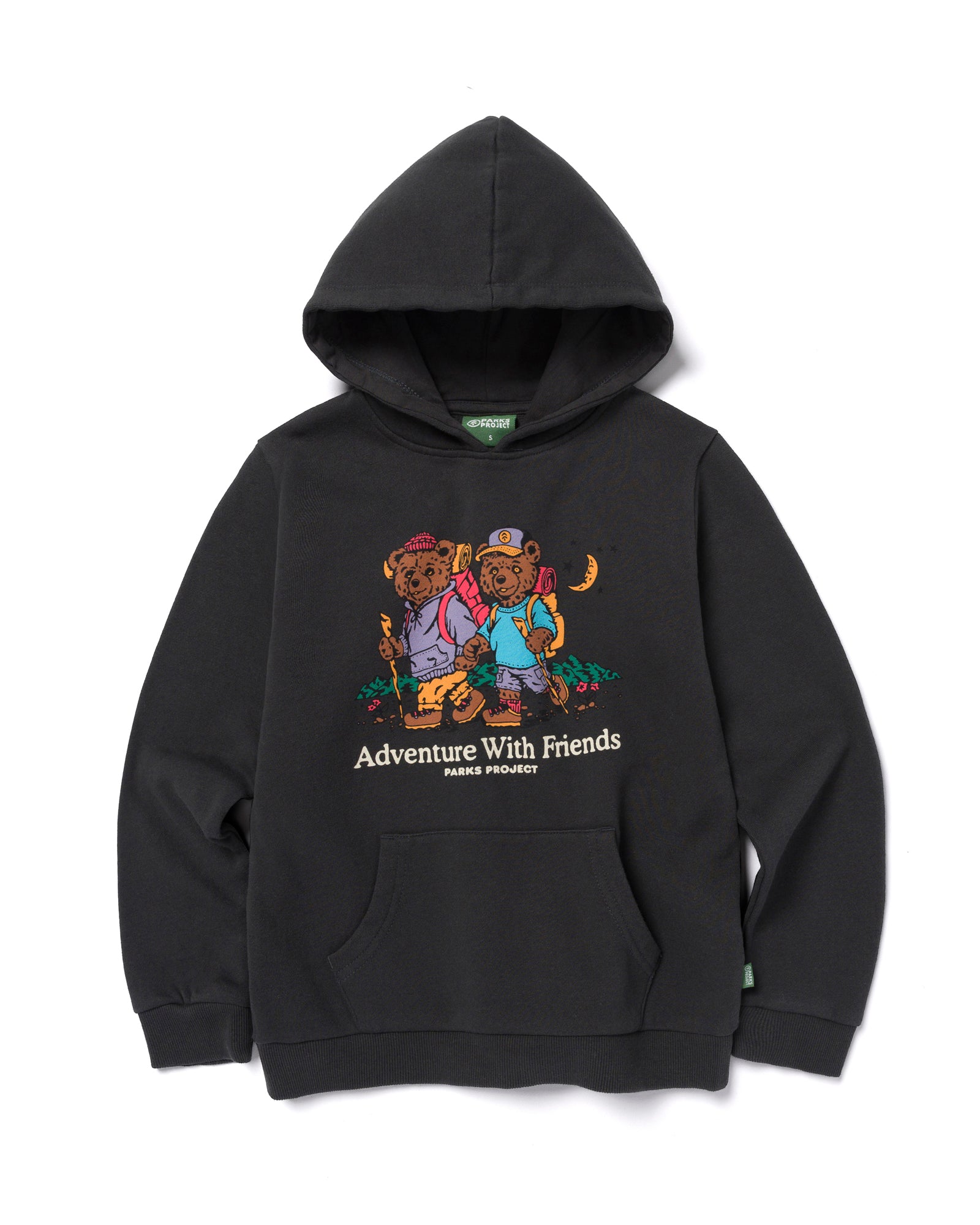 Adventure With Friends Hiking Bear Youth Hoodie