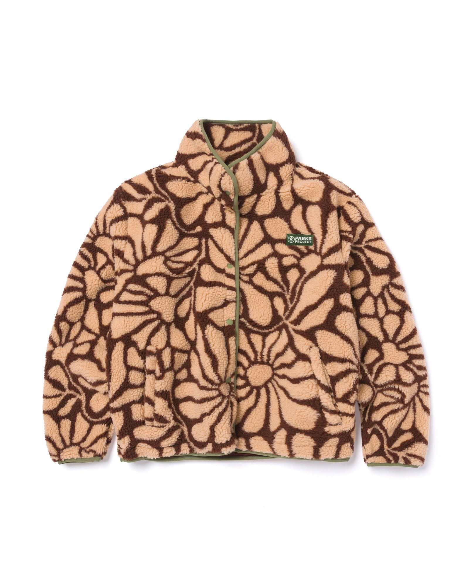 Desert Wildflowers High Pile Women's Jacket 1 Desert Wildflowers High Pile Women's Jacket