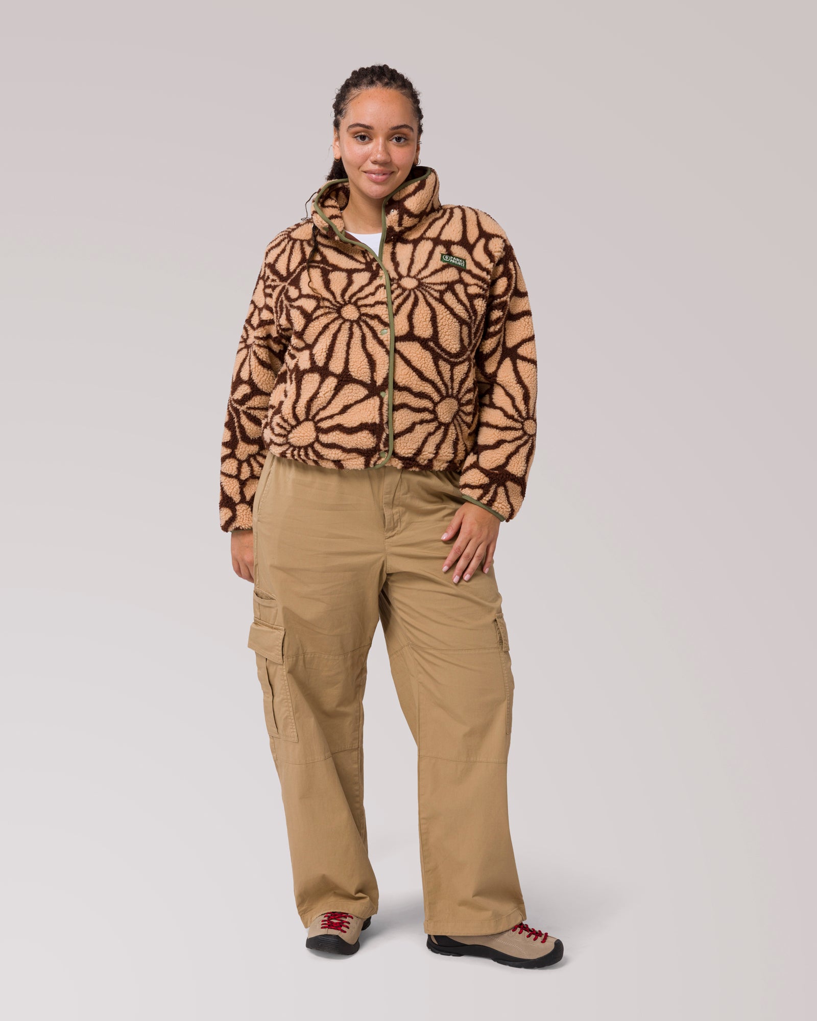 Desert Wildflowers High Pile Women's Jacket 6 Desert Wildflowers High Pile Women's Jacket