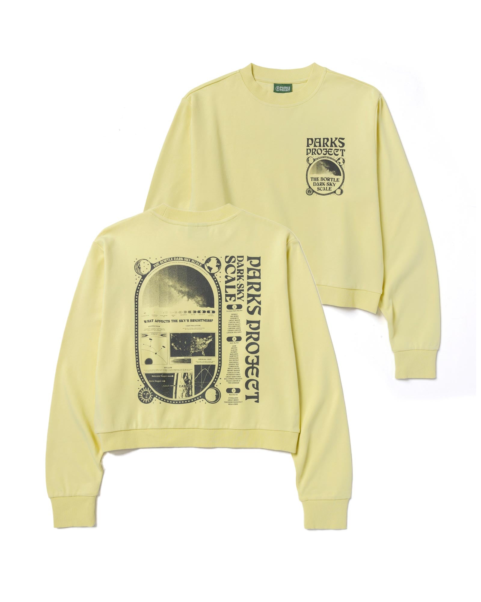 Women's Dark Sky Scale Cropped Crew