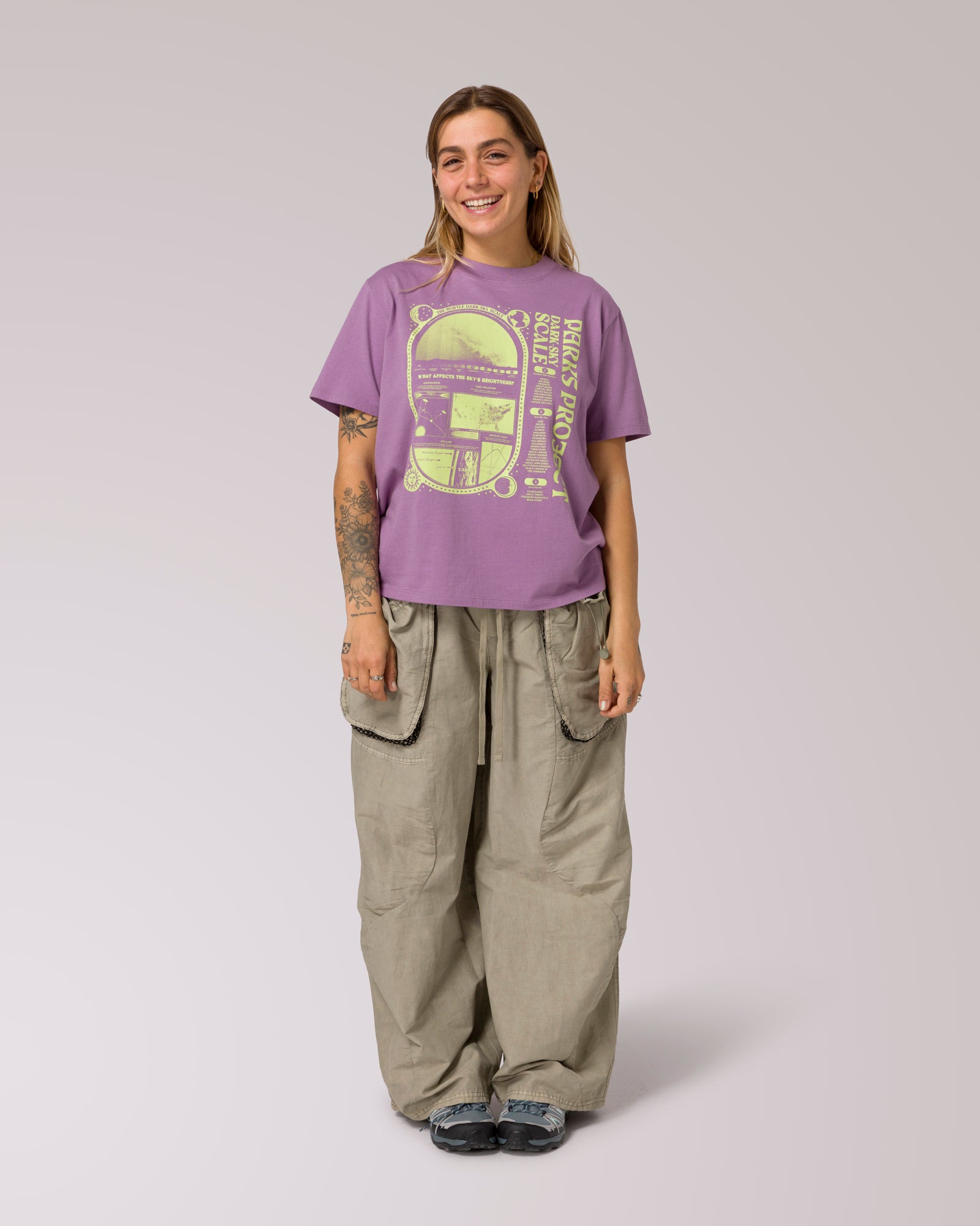 Women's Dark Sky Scale Relaxed Tee 2 Women's Dark Sky Scale Relaxed Tee