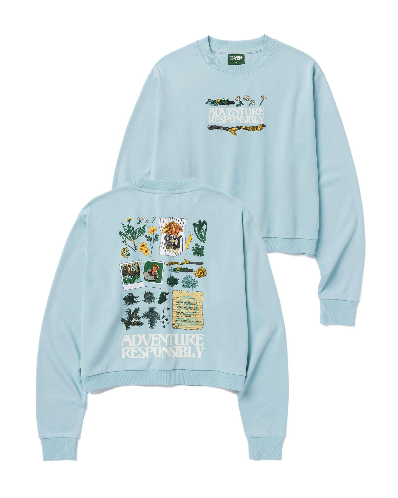 Women's Forest Forager Cropped Crew