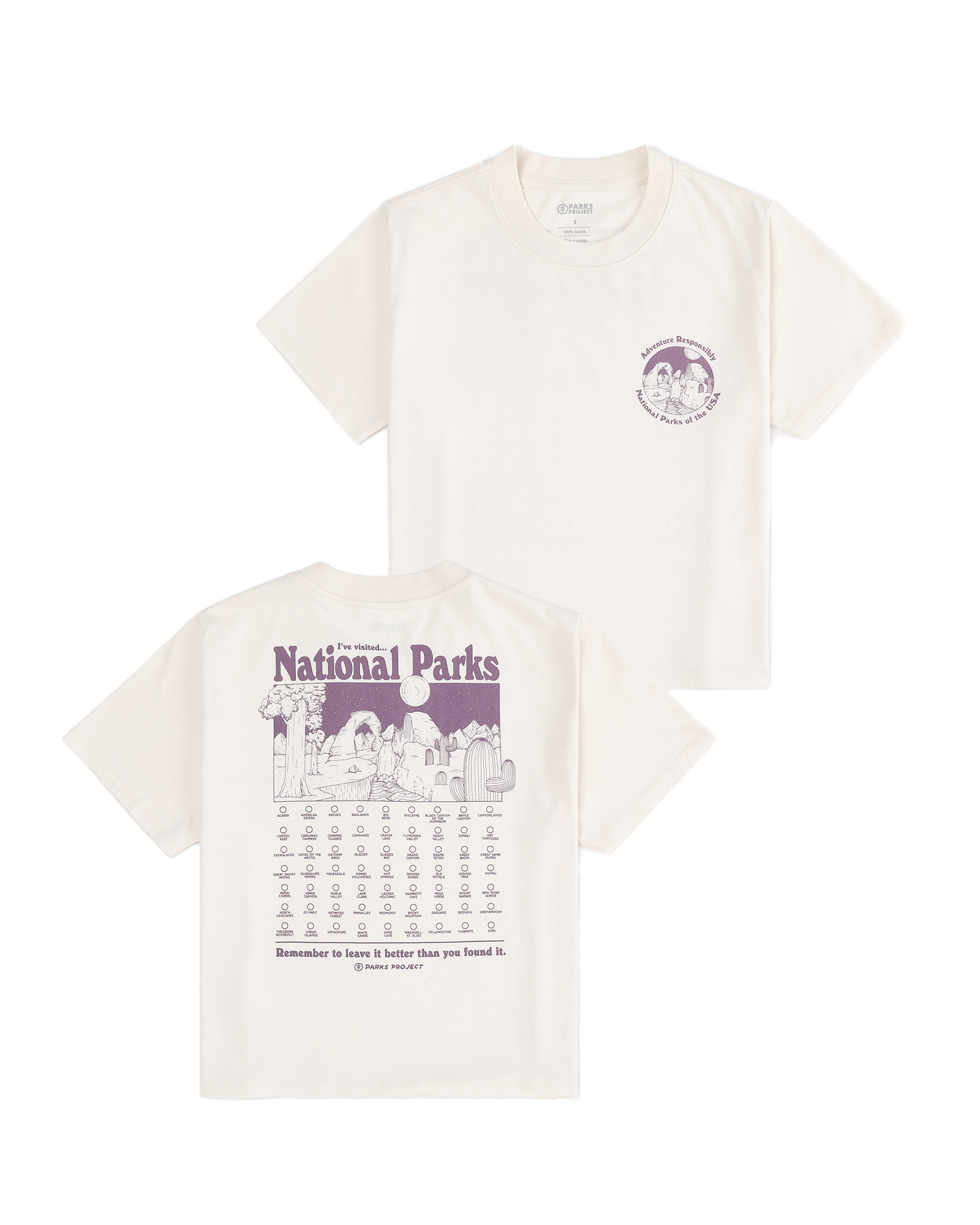 Women's National Parks Fill In Boxy Tee 4 Women's National Parks Fill In Boxy Tee